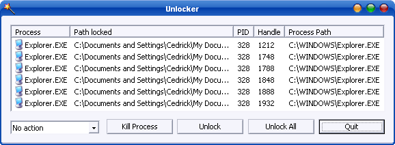 Возможности программы Unlocker Возможности программы Unlocker